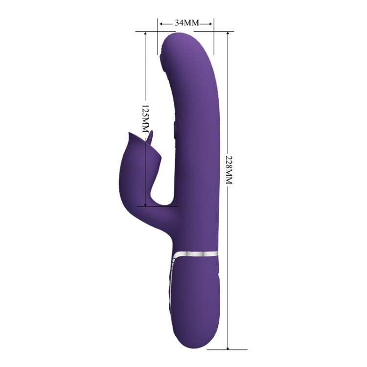 Wibrator króliczek Funkcje Stymulacja pulsowanie wibracje Sklep-1