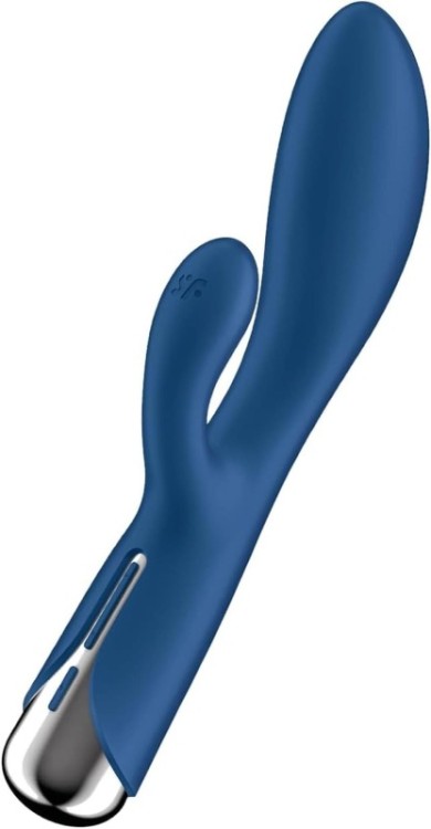 Wibrator Satisfyer Spinning Rabbit 1 obrotowy Blue