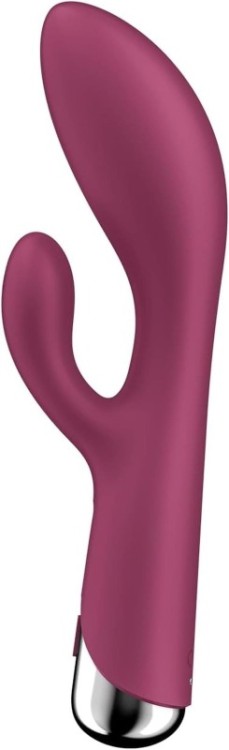 Wibrator Satisfyer Spinning Rabbit 1 obrotowy Red-4
