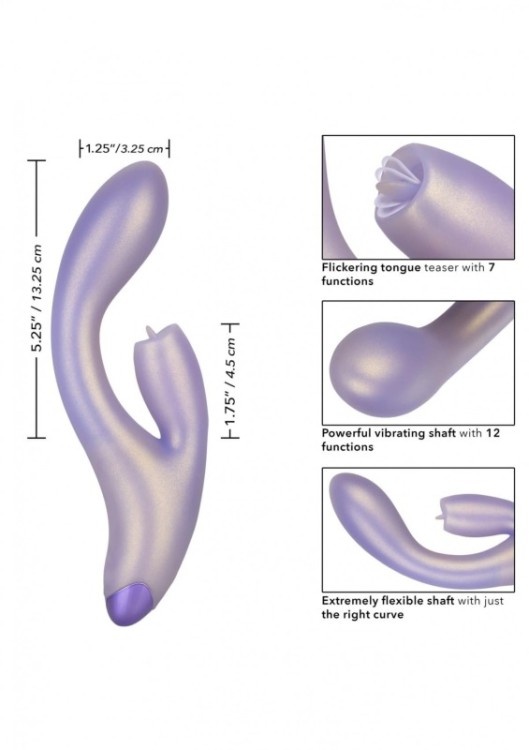 Calexotics Wibrator królik z lizaniem Łechtaczki-5