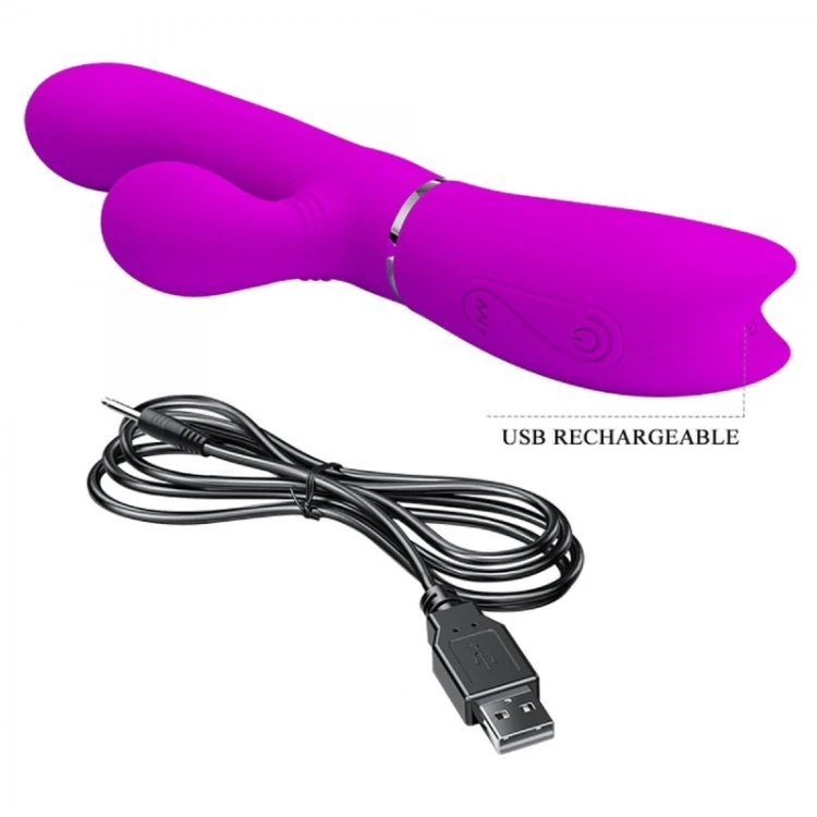 Clitoris Wibrator Króliczek Prettylove Stymulacja Muskanie Łechtaczki-4