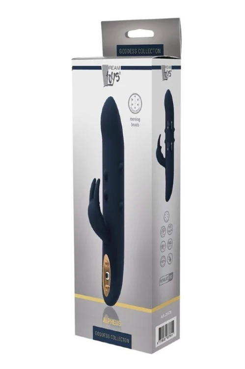 Alpheus Dream Toys Wibrator Króliczek z Ruchomymi kulkami-4