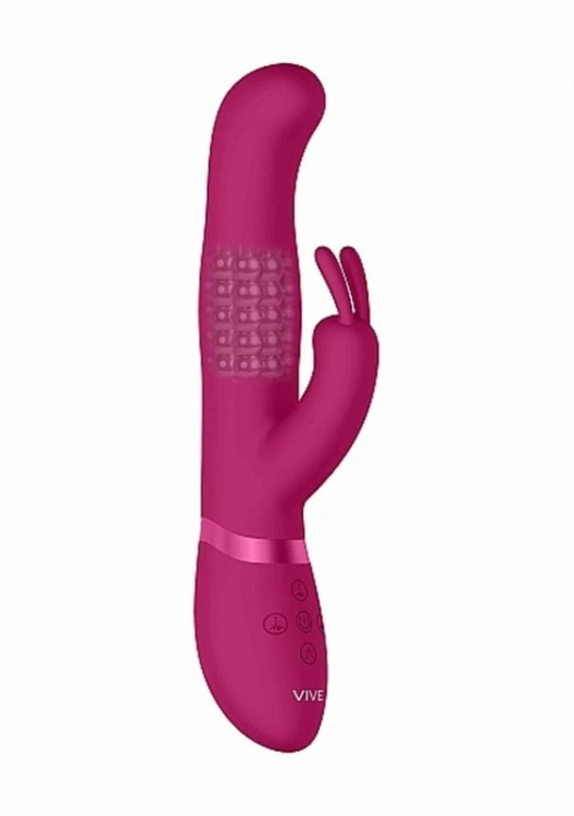 Vive Izara Wibrator Króliczek Rotating Beads Rabbit--8