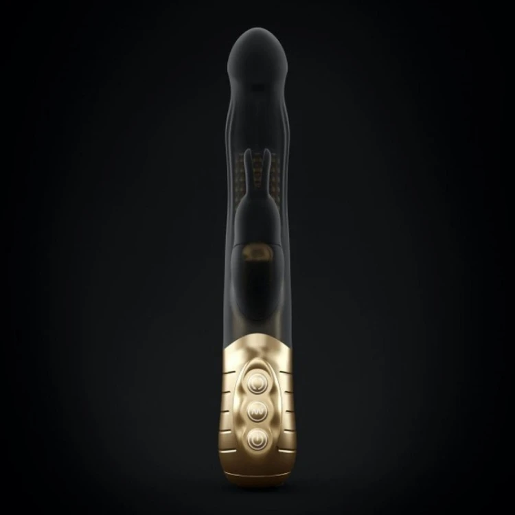 Black Rabbit Marc Dorcel - Wibrator Królik z Rotacją - Sklep-7