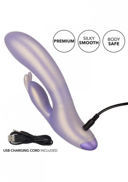 CalExotics Wibrator króliczek do clitoris - Z pukaniem dla punktu G-6