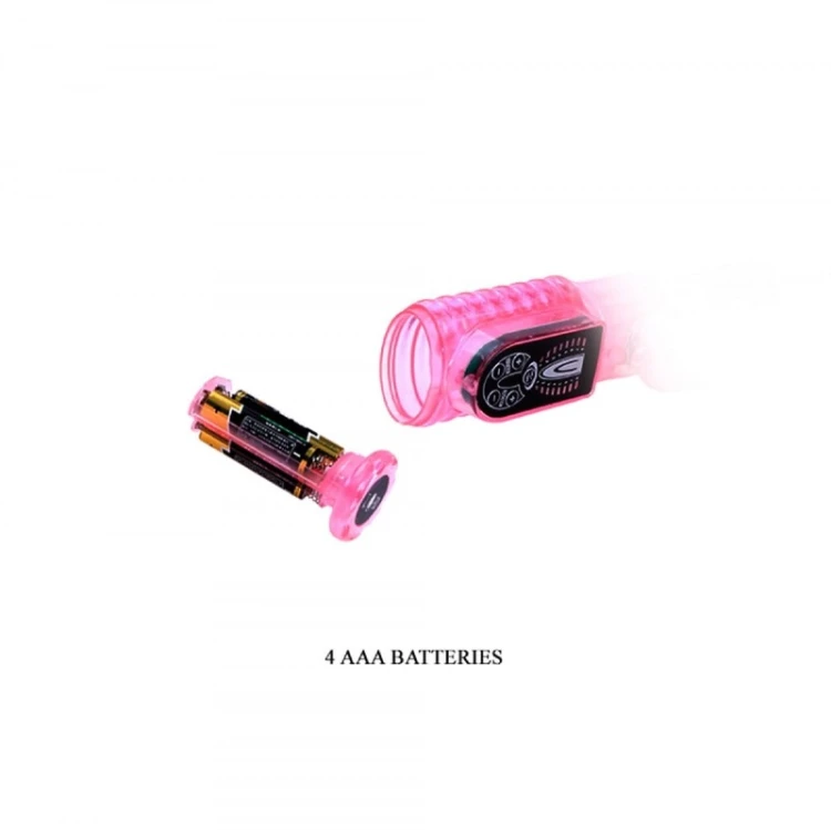 Rotacyjny Wibrator Króliczek Żelowy Lovley Friend-5