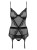 Obsessive Lustella gorset i stringi S/M-2