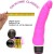 Różowy masażer orgazmowy Wibrator z silikonu-1