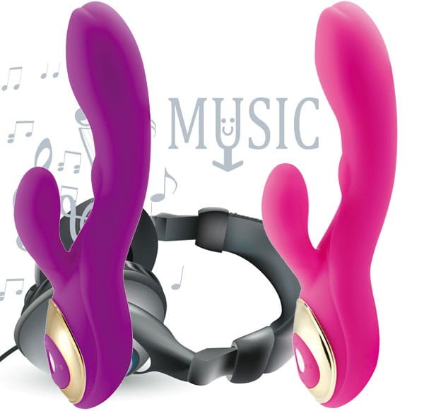 Wibrator z króliczkiem do łechtaczki-8