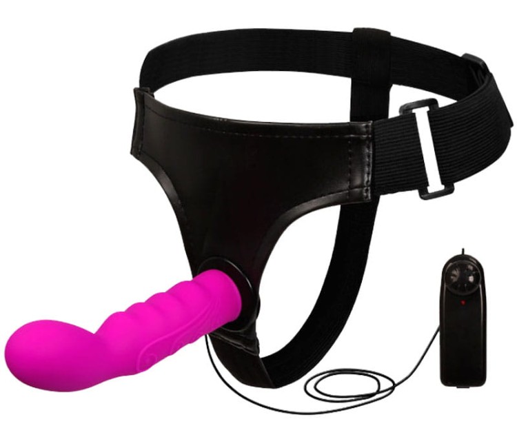 Strap-On Ultra Wibrator masujący punkt G