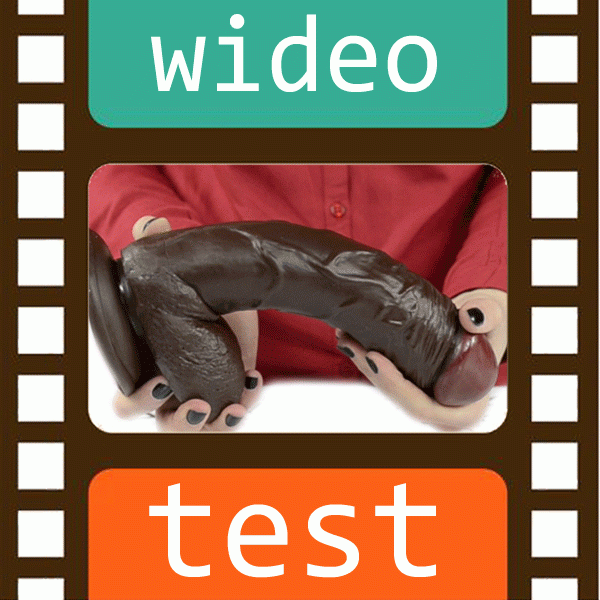 Duży murzyński wibrator z przyssawką Wielkość 25,5 cm-3