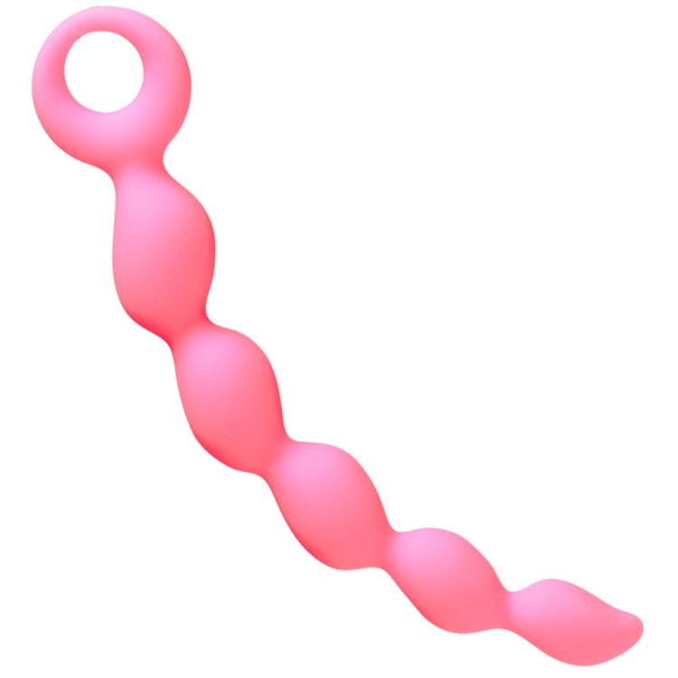 Koraliki pręt analny Gładki silikon