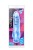 Wibrator naturalny z krystalicznie czystego żelu 18 cm 1