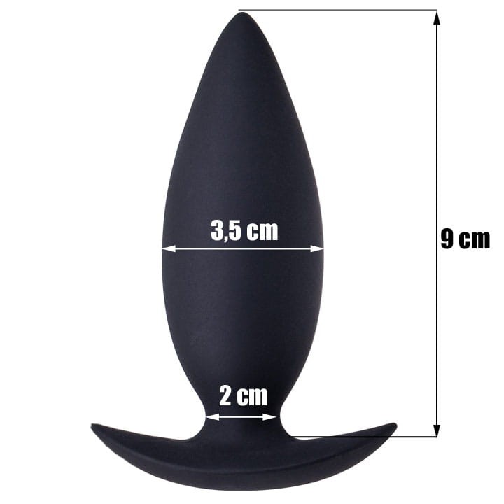 Korek analny mały Średnica 3,5 cm-1