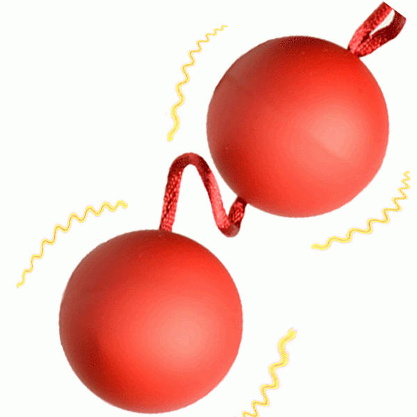 Czerwone kulki gejszy Gładka powłoka-1