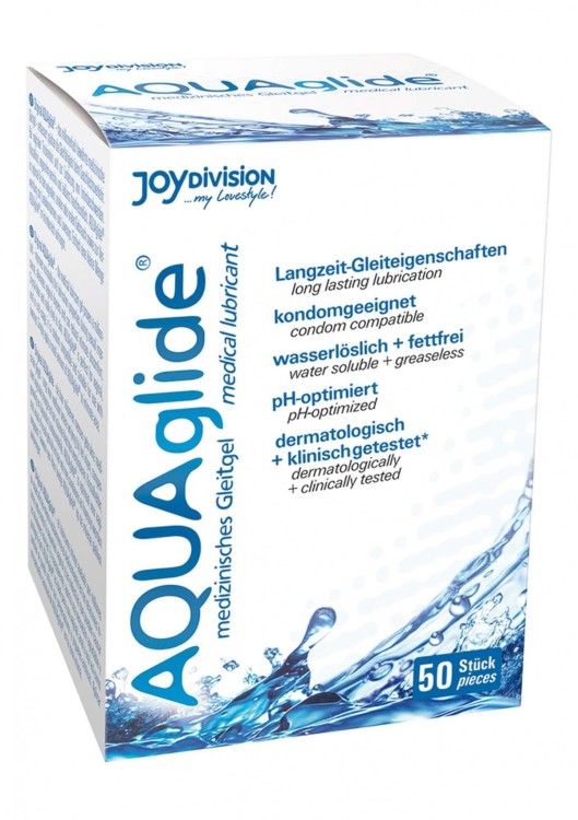 Żel AQUAglide 50 szt. saszetek po 3 ml
