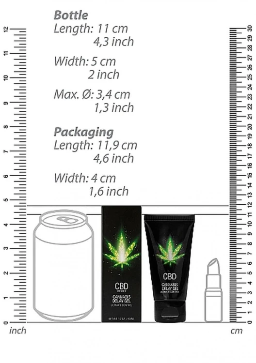 CBD Cannabis Delay Gel 50 ml-3
