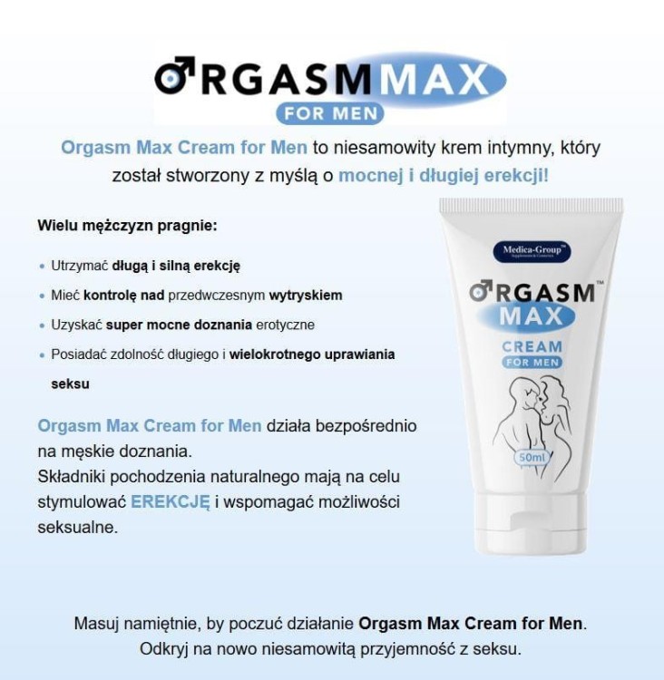 Orgasm Max cream for men 50 ml-1