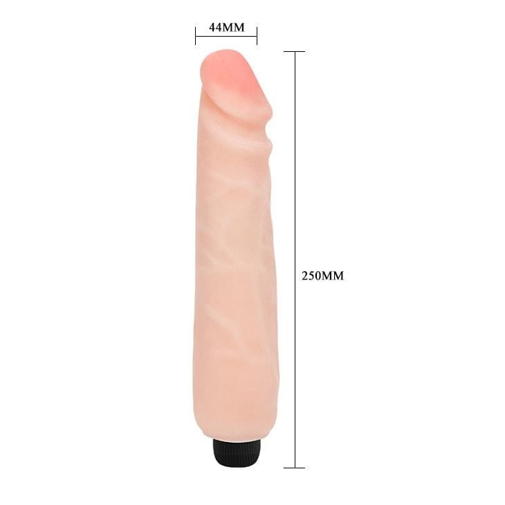 Miękki wibrator Cyber skóra 25 cm-2