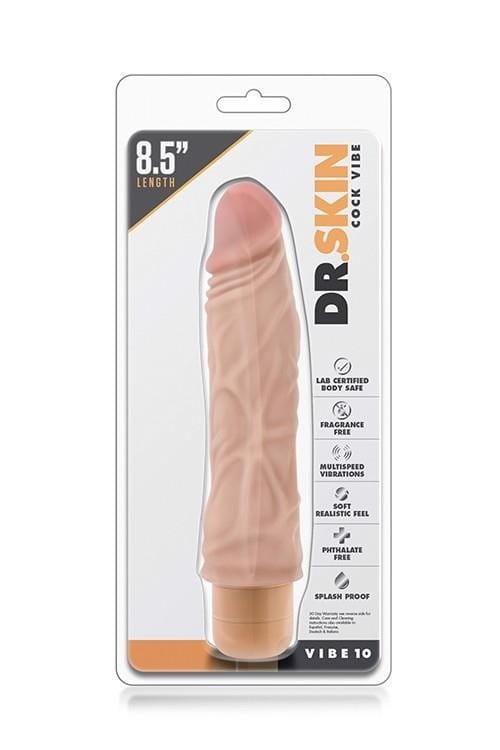 Wibrator DR. SKIN Cielisty penis 21,5 cm-4