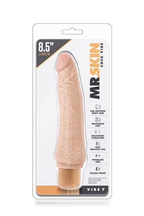 Wibrator Penis z wąską główką 17,8 cm-4