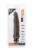 Wibrator DR. SKIN Brązowy penis 21,6 cm-4