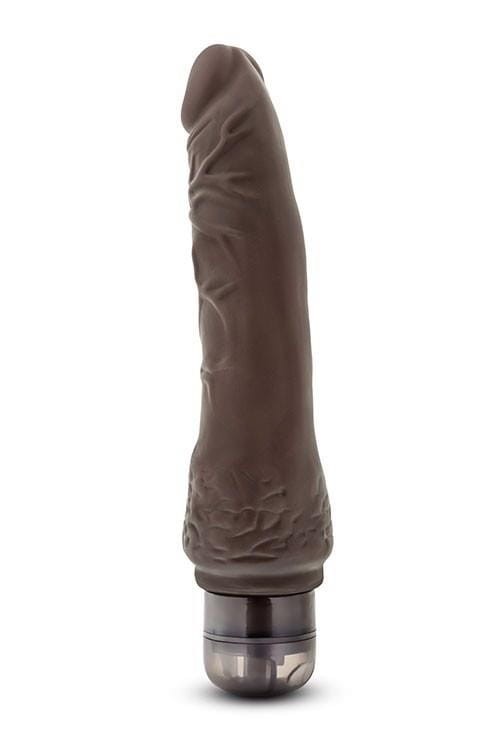 Wibrator DR. SKIN Brązowy penis 21,6 cm-1