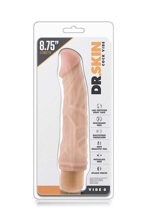 Wibrator Kształtny zagięty penis 19 cm-4