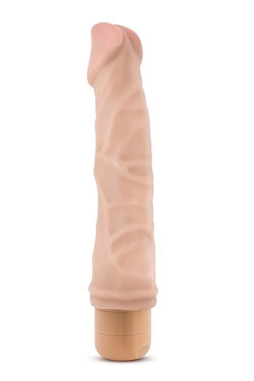 Wibrator Kształtny zagięty penis 19 cm-1