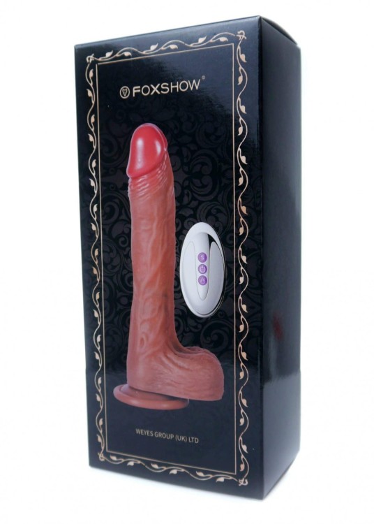 Wibrator silikonowy Grzanie Ruch posuwisty-9
