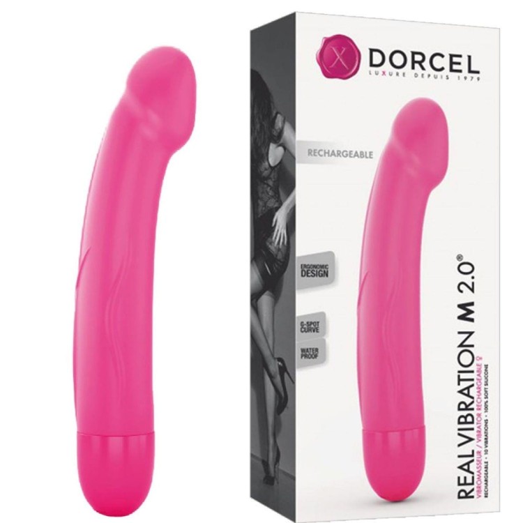 Wibrator Gładki silikon 10 Mocnych wibracji 18 cm