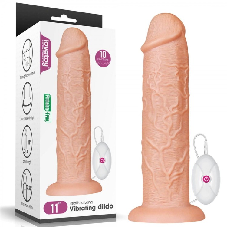 Wibrator Ogromny penis 28 cm