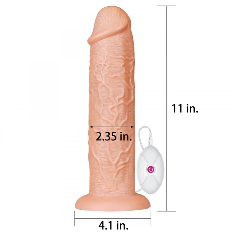 Wibrator Ogromny penis 28 cm-1