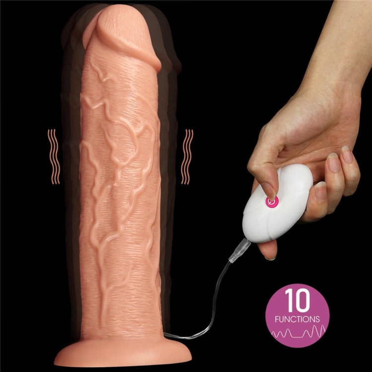 Wibrator Ogromny penis 28 cm-9