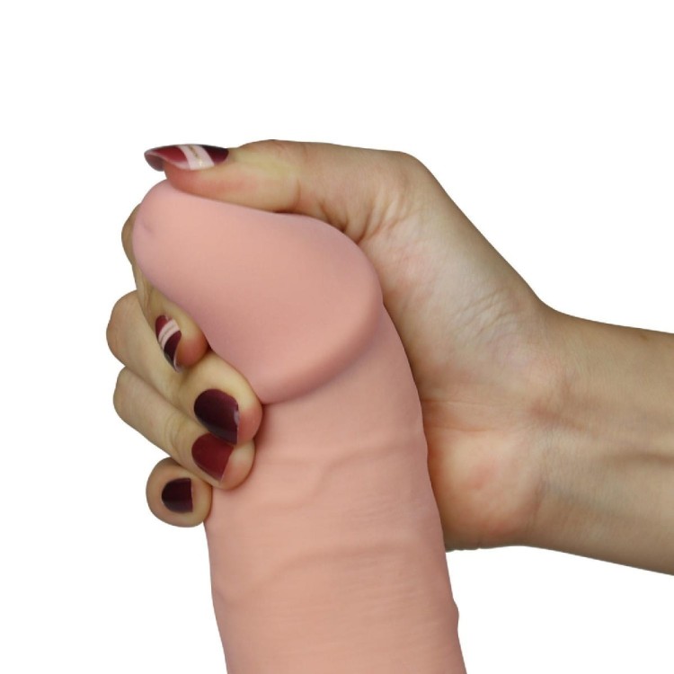Wibrator Przyjemne w dotyku penis i jądra-6