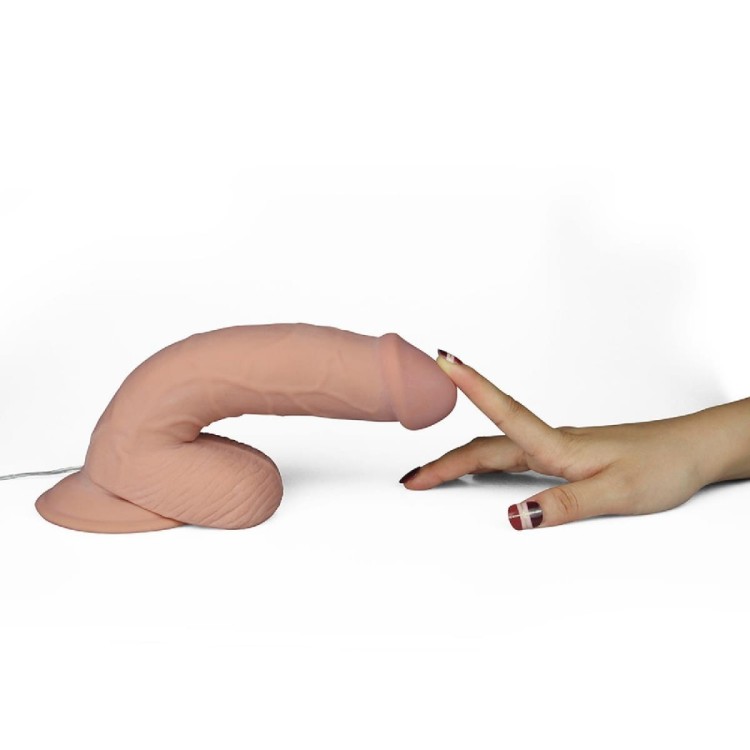 Wibrator Przyjemne w dotyku penis i jądra-7