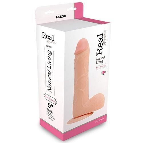 Wibrator wielki cielisty penis 23 cm Pilot-1