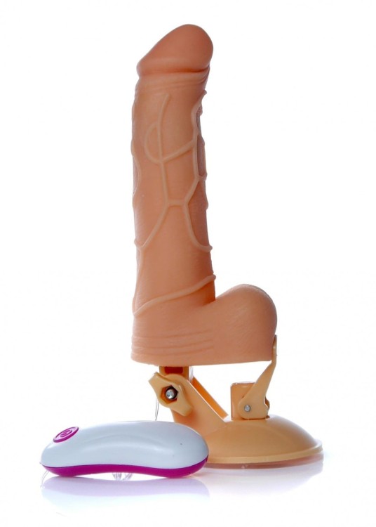 Wibrator na pilota Duży realistyczny penis-2