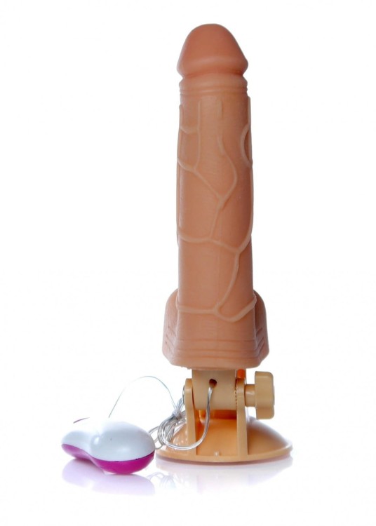 Wibrator na pilota Duży realistyczny penis-7