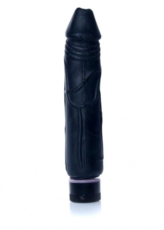 Wibrator do pochwy Real skin Czarny-1