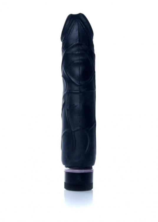 Wibrator do pochwy Real skin Czarny-3
