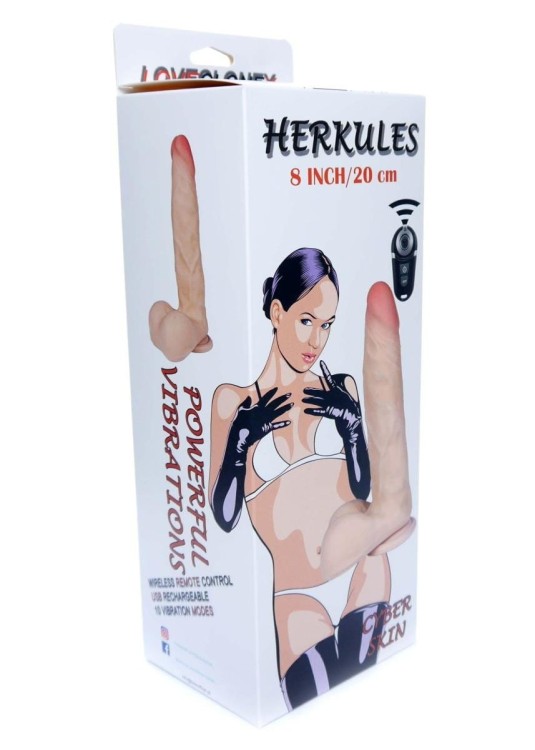 Wibrator Realistyczny Cyber skóra jak ciało Penis 17,5 cm-6