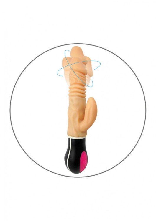 Wibrator Uranus 12 funkcji Ruch posuwisty USB-6