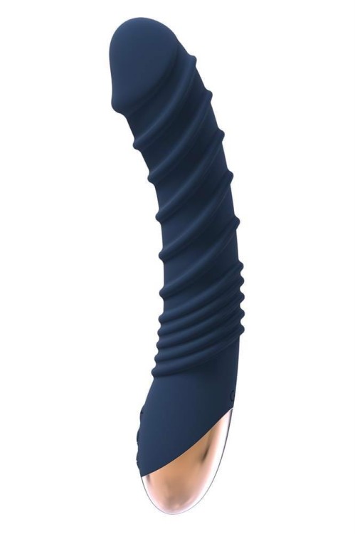 Wibrator silikon Rozkoszne opływowe fale-2