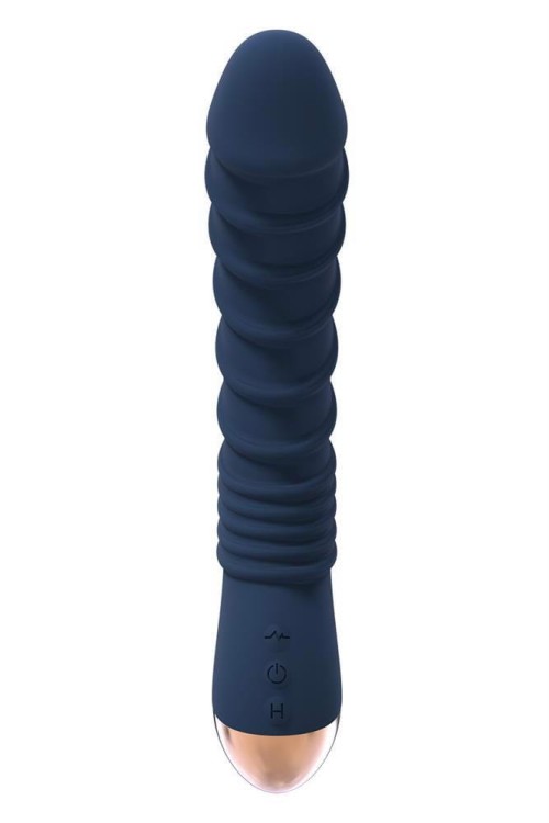 Wibrator silikon Rozkoszne opływowe fale-3