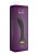Świecący wibrator analny USB Silikon-2