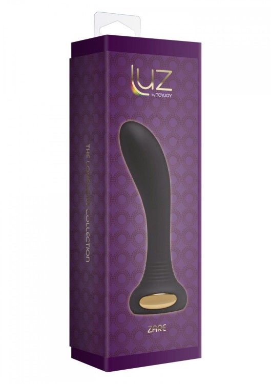 Świecący wibrator analny USB Silikon-2