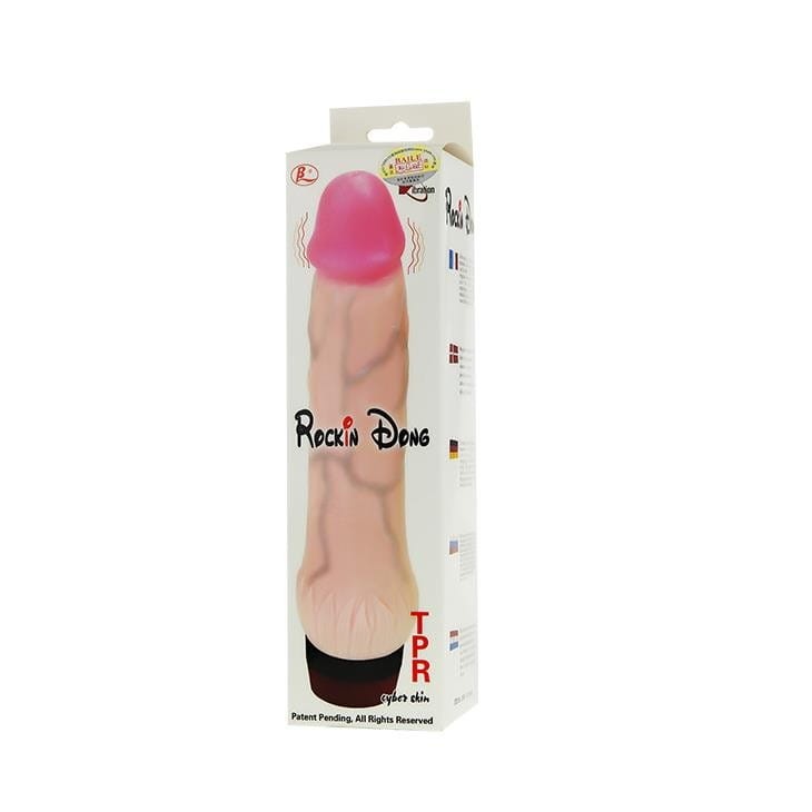 Złoty wibrator dla kobiety 17,3 cm-8