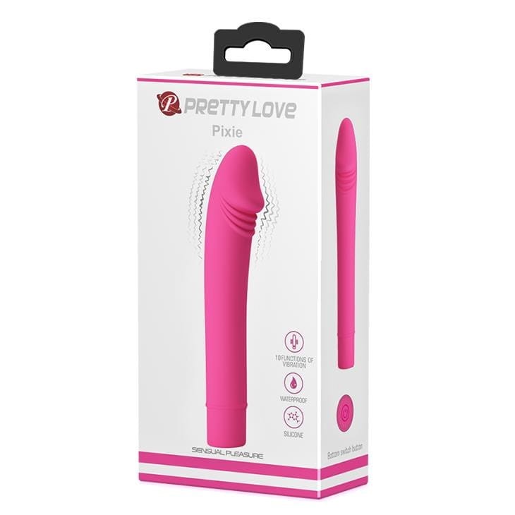 Pretty Love Pixie Dyskretny delikatny i prosty wibrator silikonowy-6