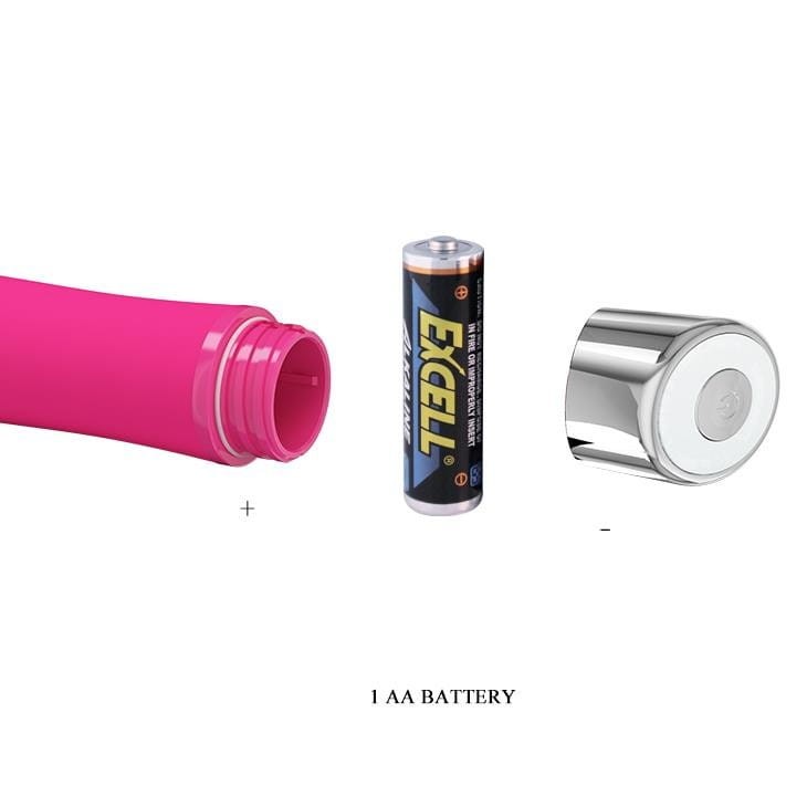Mini wibrator Silikonowy 12 funkcji Różowy-3